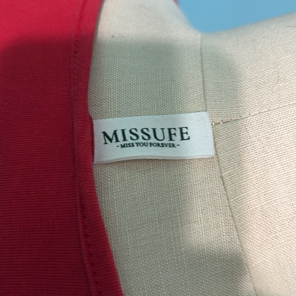 Flirty Red Ruffle Hem Dress - Picture 9 of 9